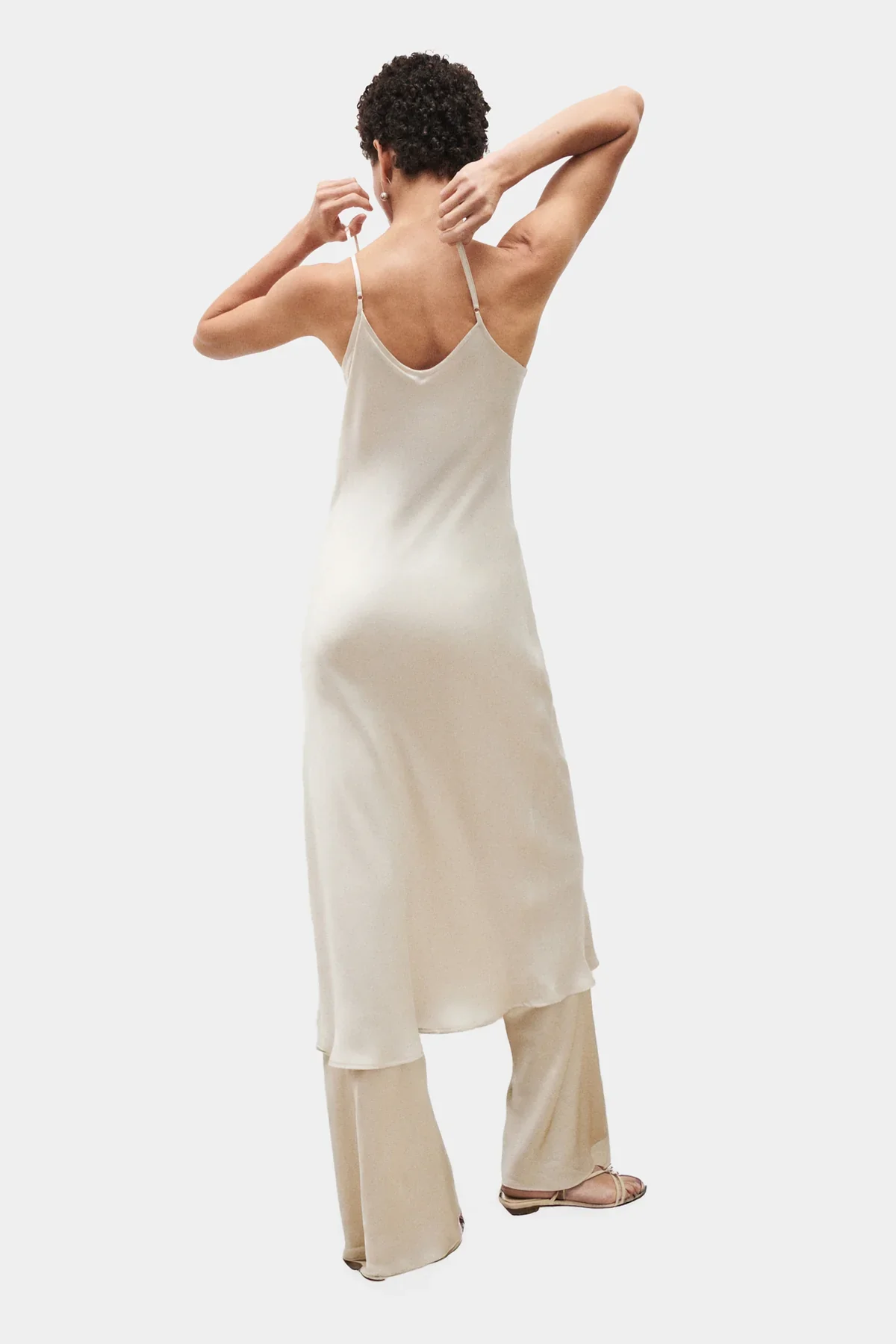 90s Slip Dress - Hazelnut - Image 4