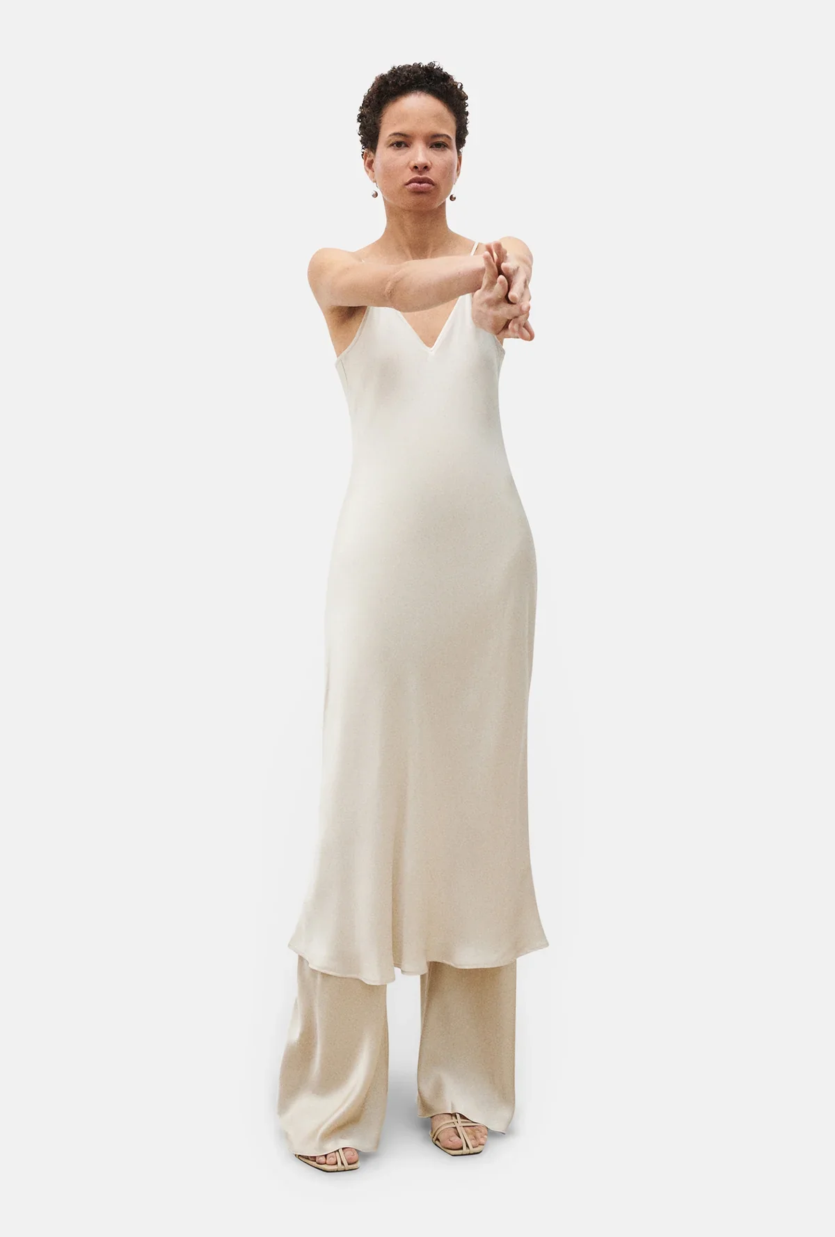 90s Slip Dress - Hazelnut - Image 6