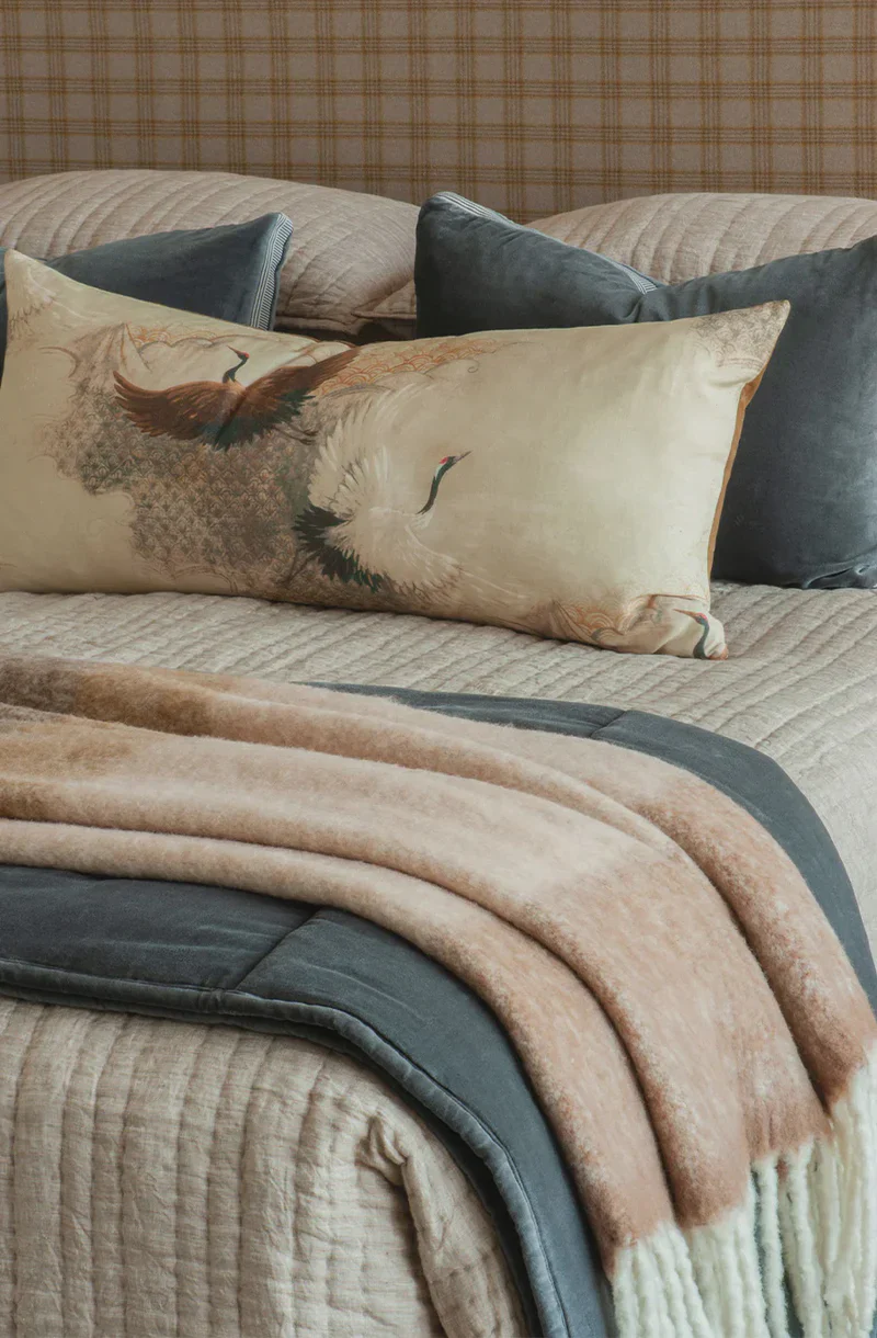 Arundel Throw - Blush - Image 2