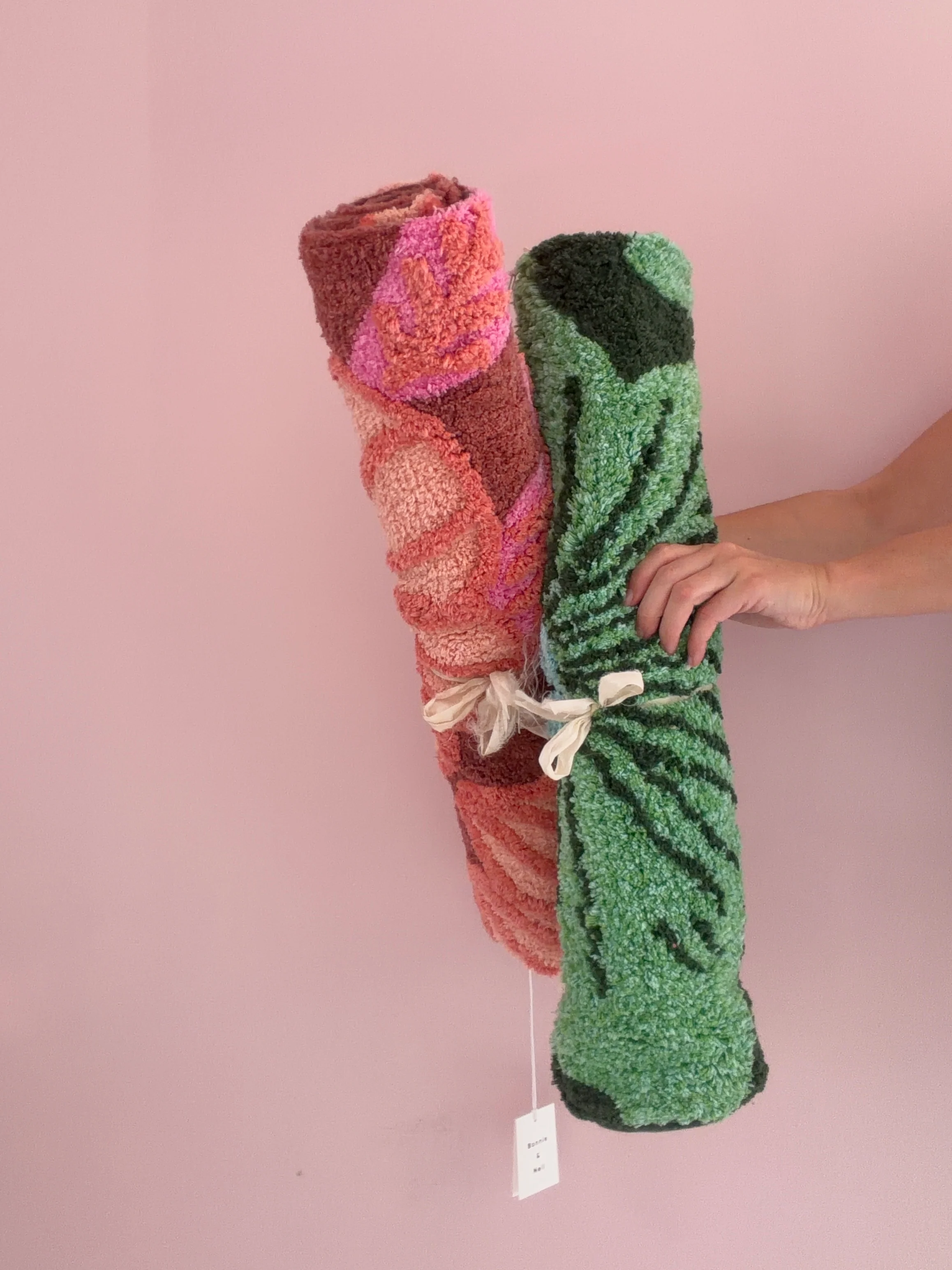 Azalea Light Green Bath Mat - Image 2