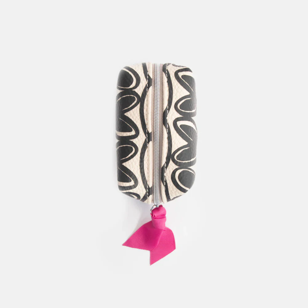 Hearts Mini Cube Cosmetic Bag - Image 2