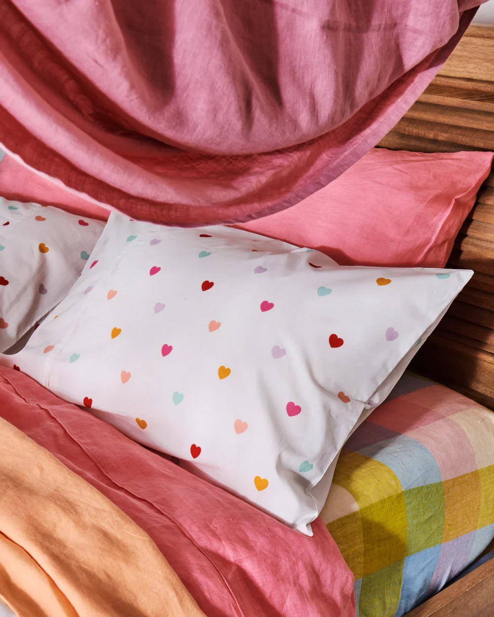 I Heart You Pillowcase Set - Image 3
