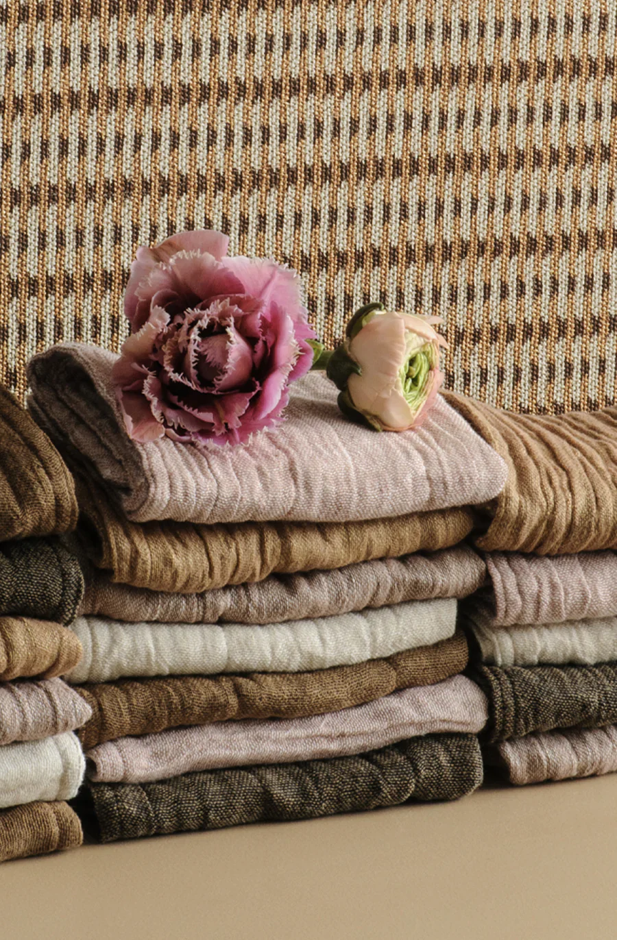 Leggera Rose Washcloths Bronze - Set of 2 - Image 3