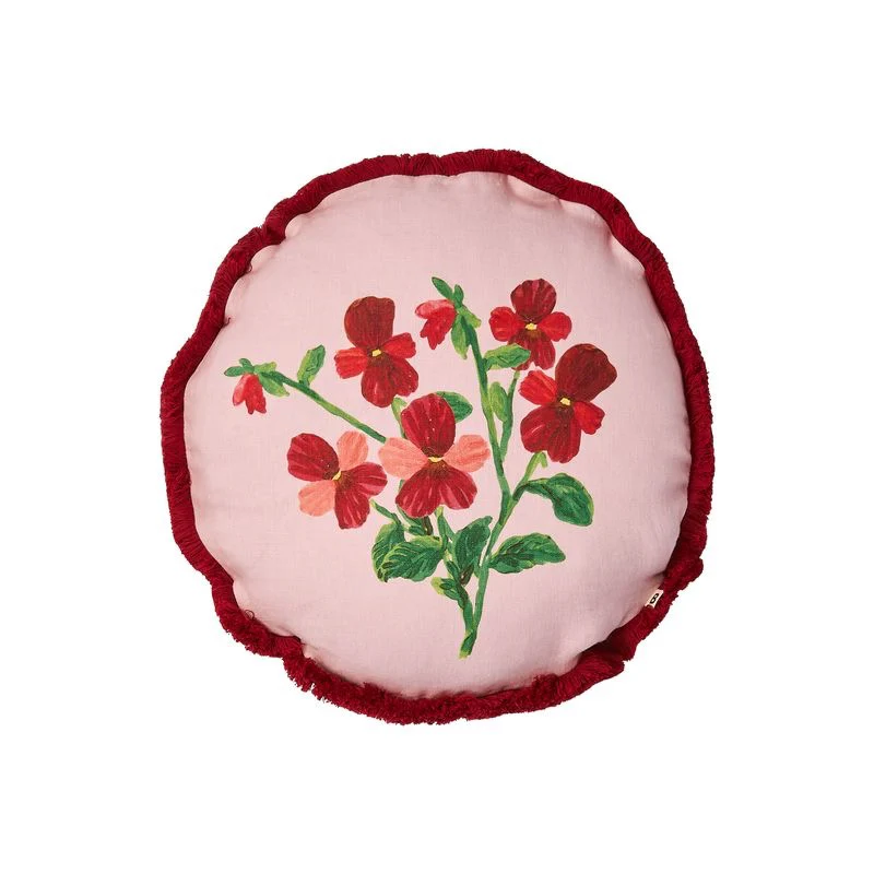 Mini Viola Round Cushion