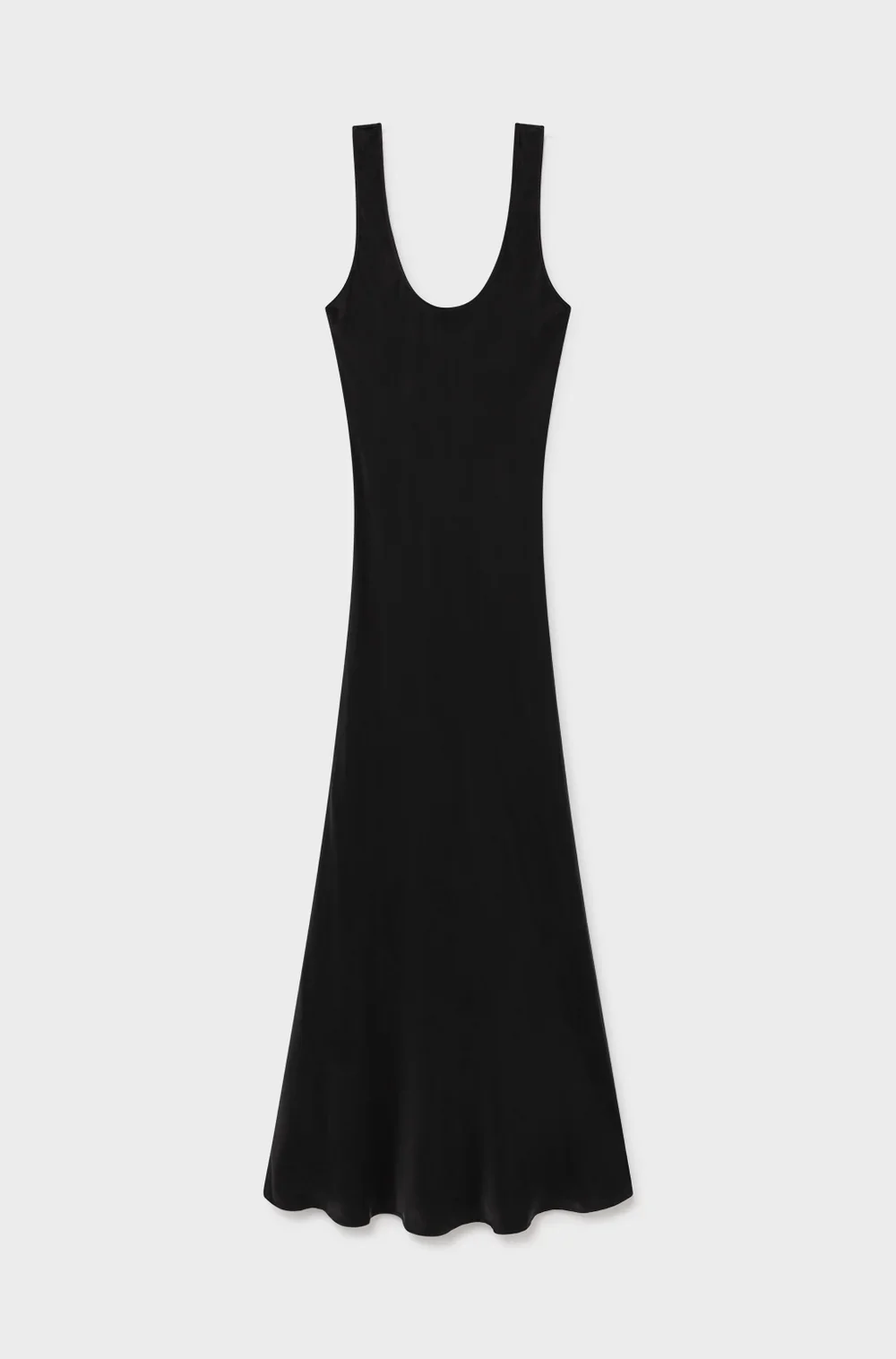 Scoop Neck Dress - Black - Image 5