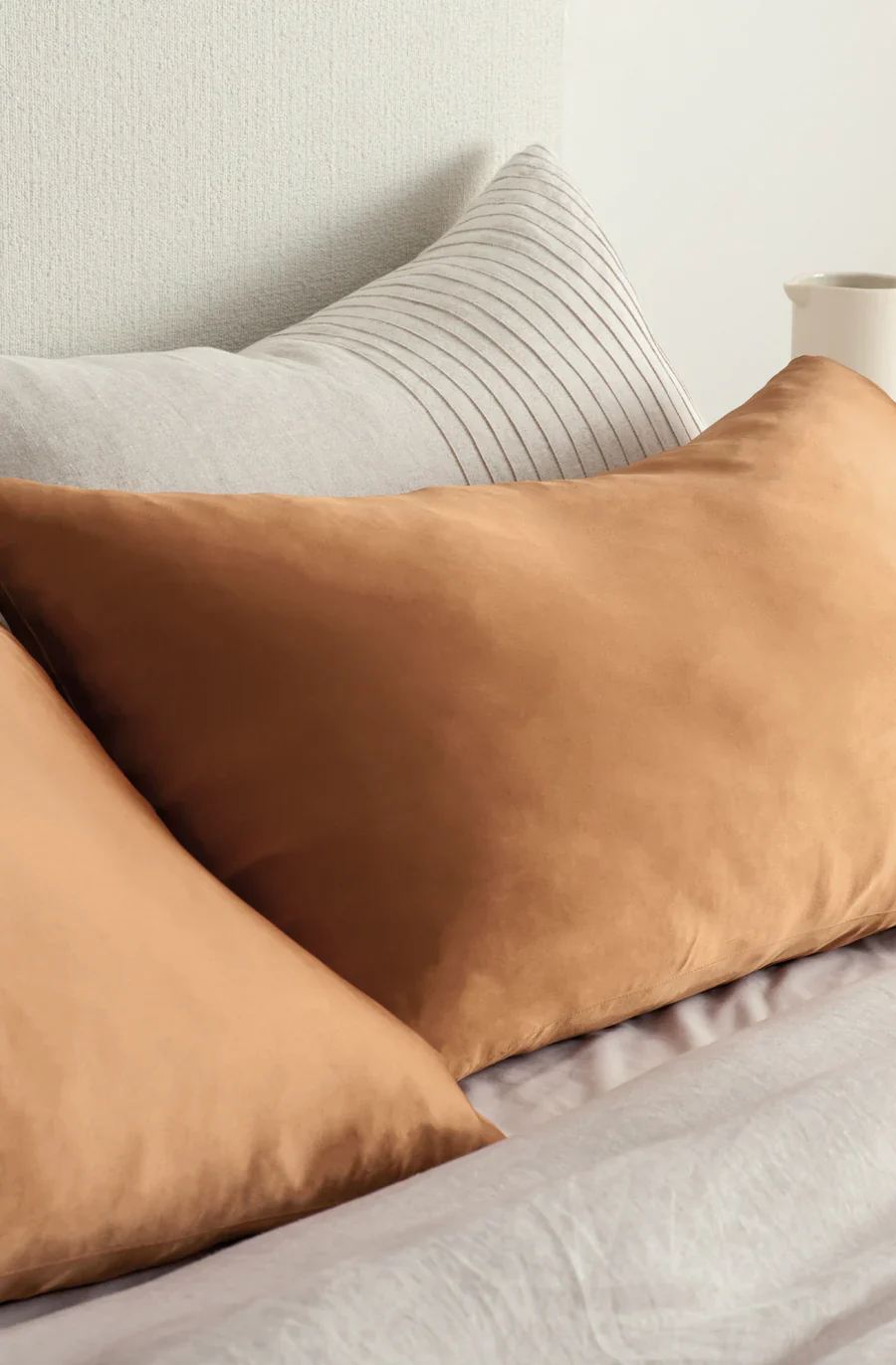 Silk Standard Pillowcase - Clay - Image 2