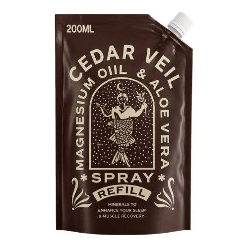 SISUU Magnesium Oil Cedar Veil Spray Refill - Image 2