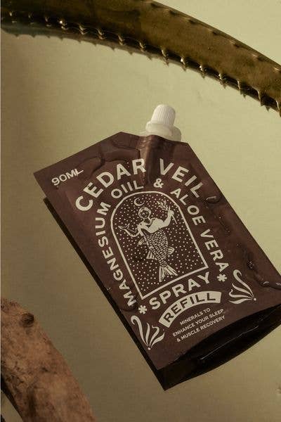 SISUU Magnesium Oil Cedar Veil Spray Refill - Image 3